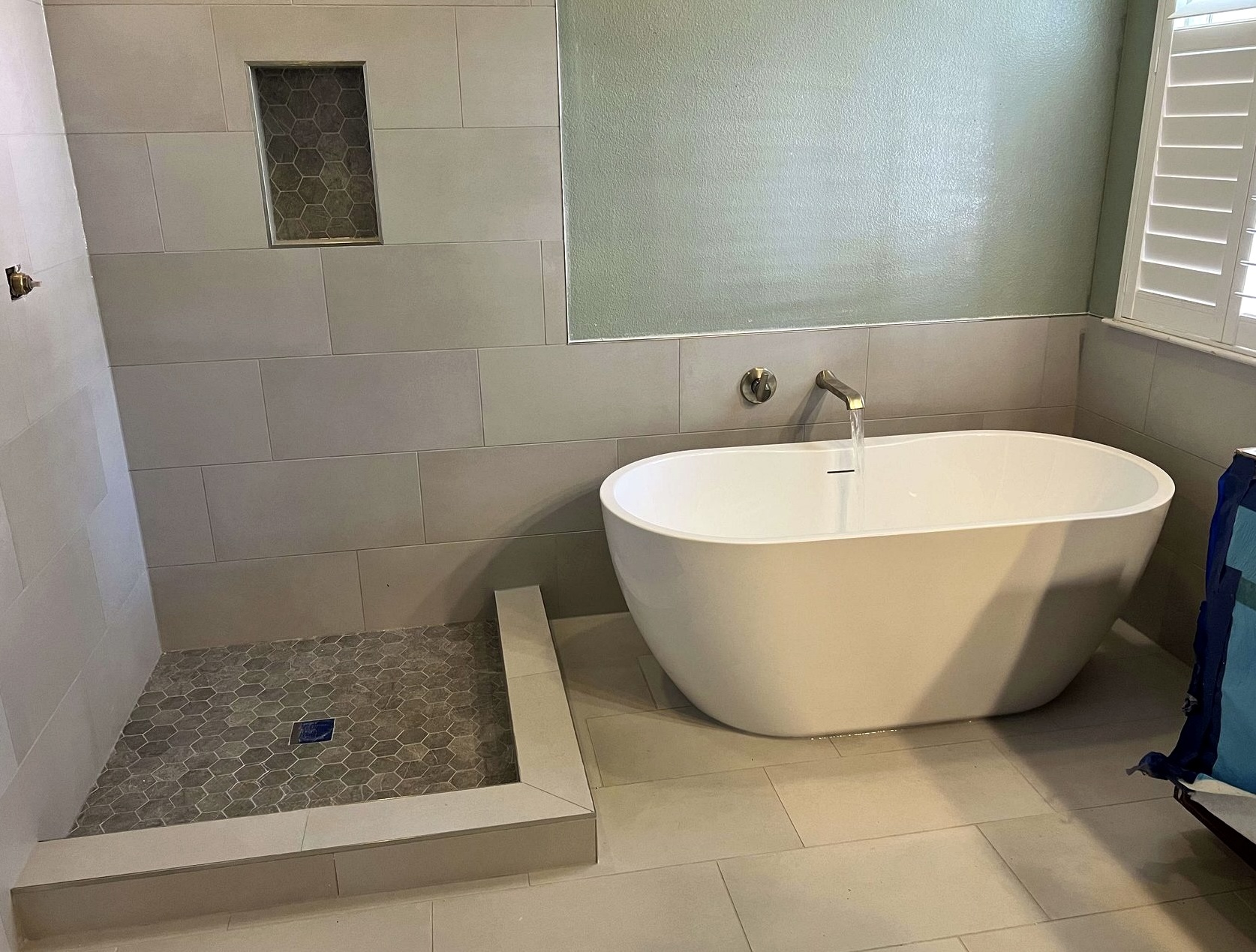 Bathroom remodeling project