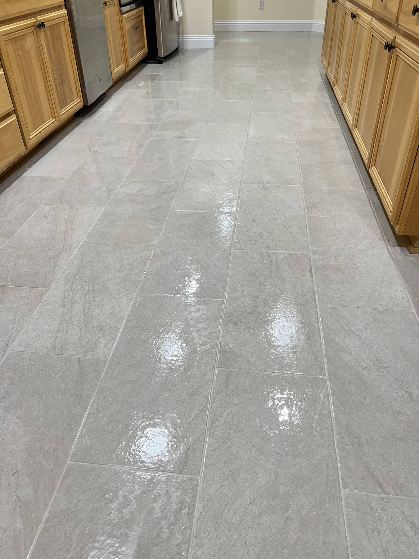 Large-Format Tile Flooring