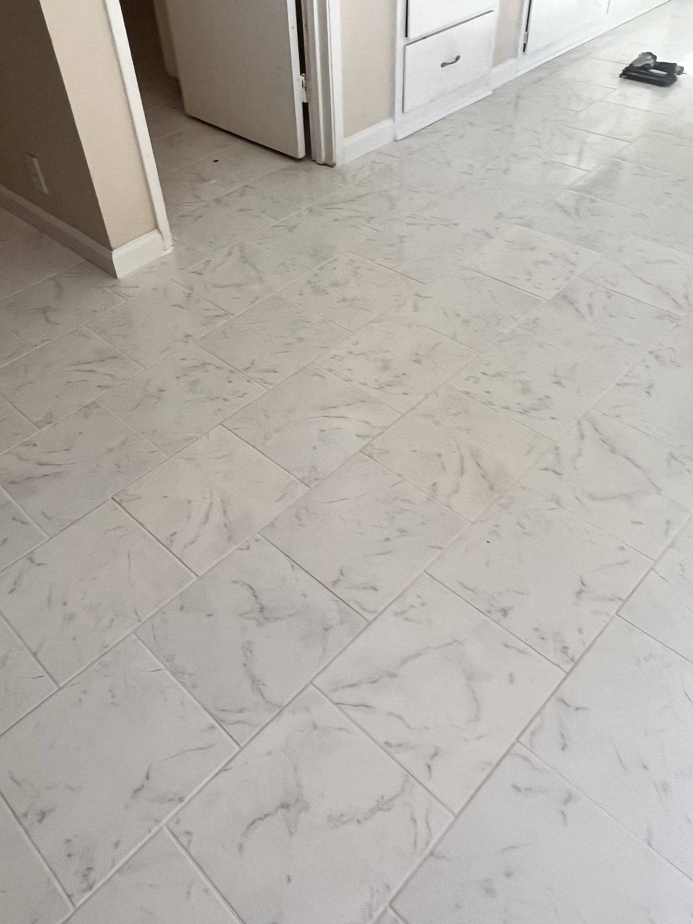 Large-Format Tile Flooring