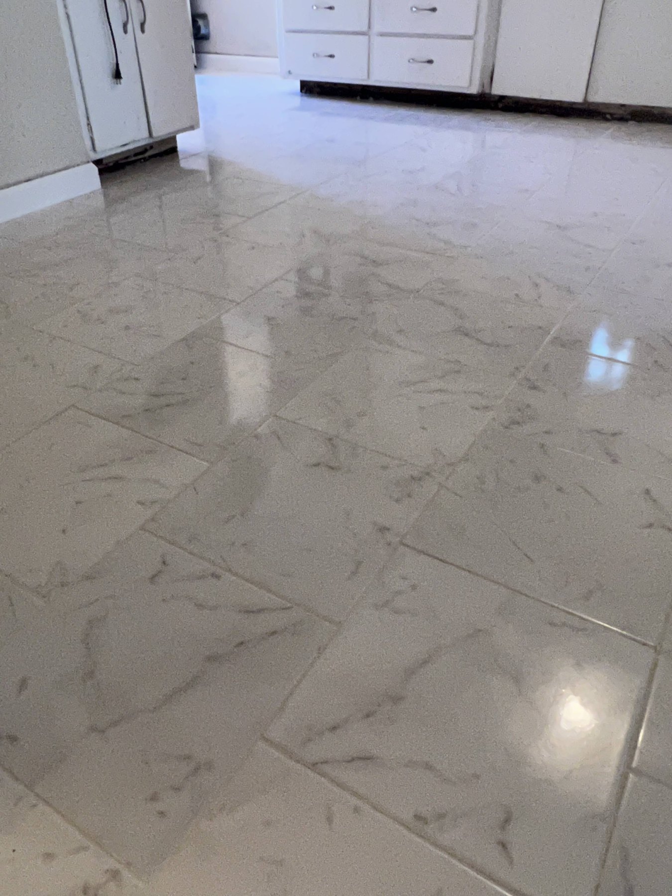 Large-Format Tile Flooring